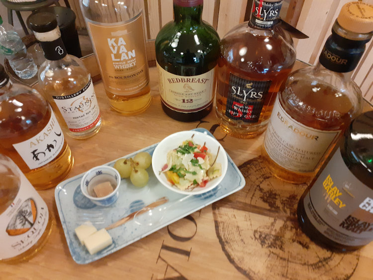 Atelier whisky du Monde Accord mets et whiskies