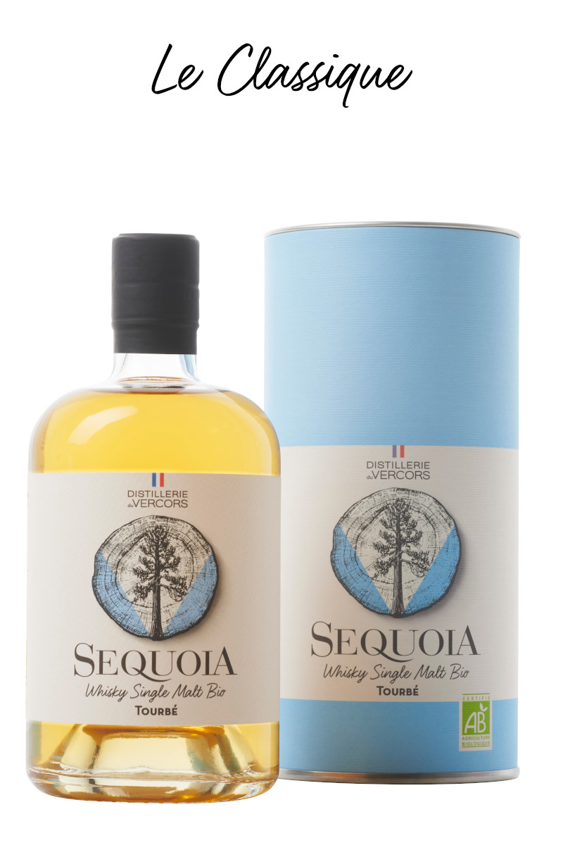 Le Classique Whisky Single Malt Tourbé bio de la Distillerie du Vercors