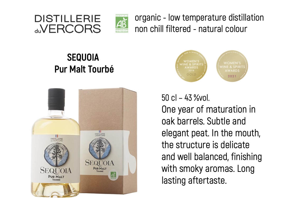 Tourbé Réserve – Séquoia Whisky Single Malt Bio - Distillerie du